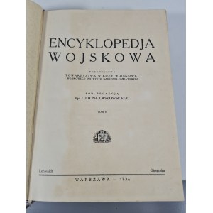 ENCYKLOPÉDIA WOJSKOWA V. diel, vydanie 1936