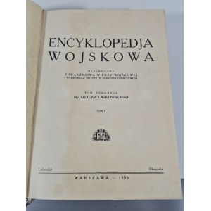 ENCYKLOPEDJA WOJSKOWA Tom V, Wyd.1936