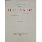 SIENKIEWICZ Henryk - QUO VADIS heliogravura STACHIEWICZ