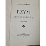 CHŁĘDOWSKI Kazimierz - ROME LUDZIE ODRODZENIA - ŁADNA OPRAWA FROM THE Epoch