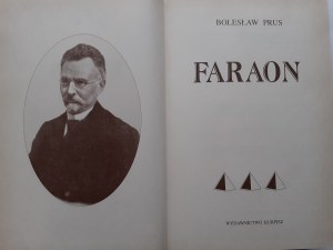 PRUS Bolesław - FARAON, Wyd.KURPISZ
