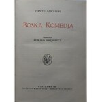 Dante Alighieri Božská komédia, jubilejné vydanie z roku 1921