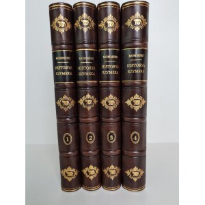 Mommsen Theodor Theodorus RÖMISCHE GESCHICHTE Bd.1-4 Erschienen 1867
