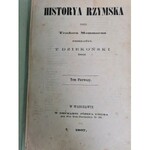 Mommsen Theodor Theodorus RÖMISCHE GESCHICHTE Bd.1-4 Erschienen 1867