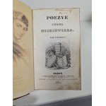 MICKIEWICZ Adam - POEZYE Paris 1828-1829