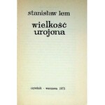 LEM Stanislaw WIELKOŚC UROJONA Wydanie 1