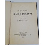 DORNBLUTH Otto - HYGIENA PRACY UMYSŁOWEJ Wyd.1893