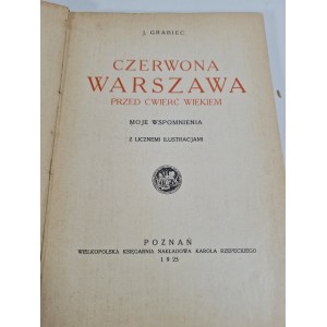 [DĄBROWSKI Józef] J. Grabiec – Czerwona Warszawa przed ćwierć wiekiem. Ekslibris Józefa [Wacława] ZAWADZKIEGO.