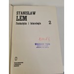 LEM Stanisław - FANTASTYKA I FUTUROLOGIA Tom I-II WYDANIE 1