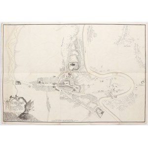 JAROSŁAW. Rękopiśmienny plan miasta z 1777 r.