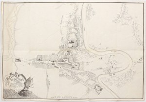 JAROSŁAW. Rękopiśmienny plan miasta z 1777 r.