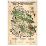 GÓRNY ŚLĄSK - PLEBISCYTY. Zestaw trzech map (z opisami w trzech jęz.: niem., ang., franc.) i broszury stanowiącej do nich komentarz; niemiecki materiał propagandowy dowodzący tezy o niemieckim prawie do zachowania całości Górnego Śląska.