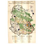 GÓRNY ŚLĄSK - PLEBISCYTY. Zestaw trzech map (z opisami w trzech jęz.: niem., ang., franc.) i broszury stanowiącej do nich komentarz; niemiecki materiał propagandowy dowodzący tezy o niemieckim prawie do zachowania całości Górnego Śląska.