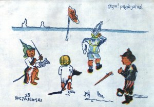 LWÓW. Teka wojenna 1914-1915 wykonana przez uczniów I-szej szkoły realnej we Lwowie