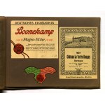 SZCZECIN - GELTESOHN Ernst. Album zawierający 33 kolorowe etykiety spirytualiów, sprzedawanych przez szczeciński sklep z alkoholami Ernsta Geltesohna, ok. 1920 r.