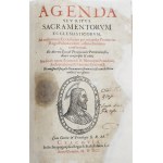 POWODOWSKI Hieronim, KROMER Marcin. Agenda seu ritus sacramentorum ecclesiasticorum