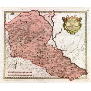 KIJÓW (ukr. Київ). Mapa woj. kijowskiego; F.J.J. von Reilly