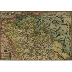 KRÓLESTWO POLSKIE. Mapa Królestwa Polskiego; Wacław Grodecki