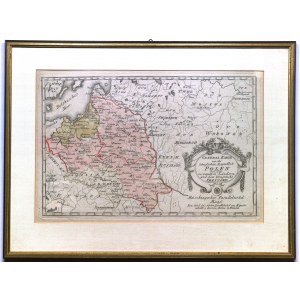 POLSKA, LITWA. Mapa Polski i Litwy; F.J.J. von Reilly