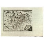 SIERADZ, ŁĘCZYCA, RAWA. Mapa woj. sieradzkiego, łęczyckiego i rawskiego; F.J.J. von Reilly