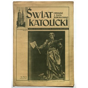 ŚWIAT KATOLICKI. 5 numerów z 1936 r.