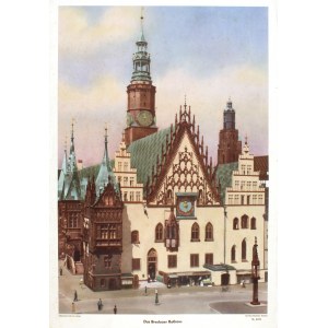 WROCŁAW. Plakat promujący piękno architektury Wrocławia