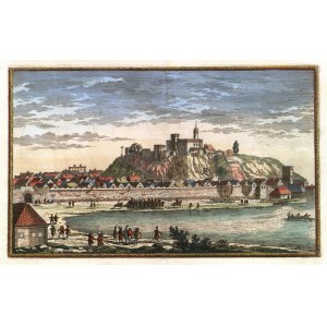 IŁŻA (pow. radomski). Panorama miasta; według rys. E.J. Dahlbergha, pochodzi z: Samuel Pufendorf, Histoire Du Regne De Charles Gustave Roy De Svede...