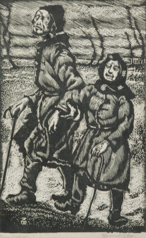 Władysław ŻURAWSKI (1888-1962), Wędrowcy, 1931