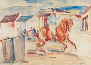 Eugeniusz GEPPERT (1890-1979), Jockey na koniu