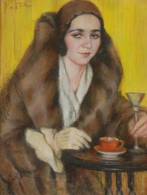 Maria PŁONOWSKA (1878-1955), Portret kobiety, 1932