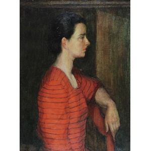 Stanisław KRZYSZTAŁOWSKI (1903-1990), Portret kobiety