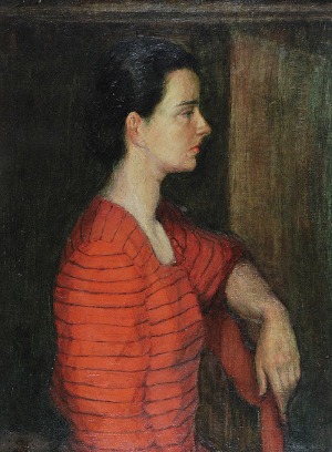 Stanisław KRZYSZTAŁOWSKI (1903-1990), Portret kobiety