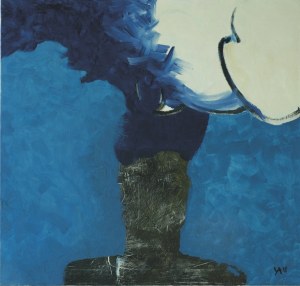 Michał Jędrczak (ur. 1955), Blue Inside, 2019