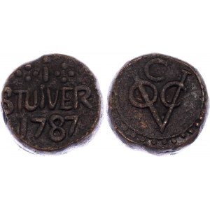 Ceylon 1 Stuiver 1787