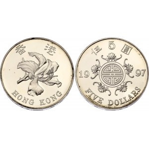 Hong Kong 5 Dollars 1997