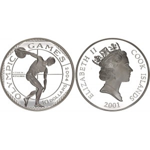 Cook Islands 10 Dollars 2001