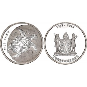 Fiji 2 Dollars 2013