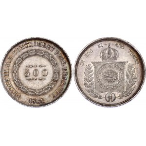 Brazil 500 Reis 1861