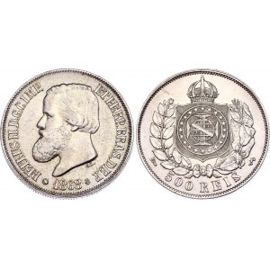 Brazil 500 Reis 1868