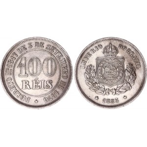Brazil 100 Reis 1883