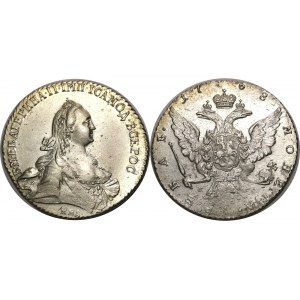 Russia 1 Rouble 1768 ММД