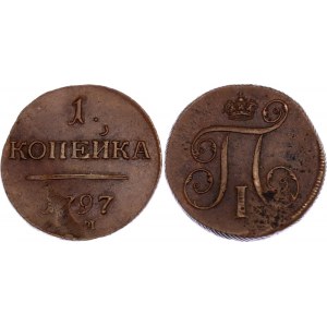 Russia 1 Kopek 1797 ?M