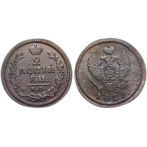 Russia 2 Kopeks 1828 KM AM