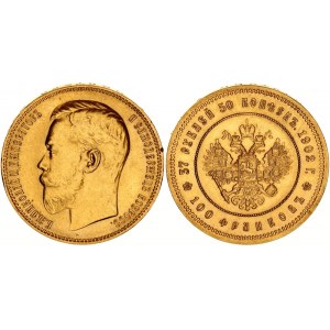 Russia 37-1/2 Roubles / 100 Francs 1902 * Restrike