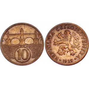 Czechoslovakia 10 Haleru 1929