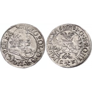 Bohemia 3 Kreuzer 1691 CK