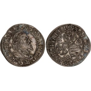 Austria 3 Kreuzer 1645