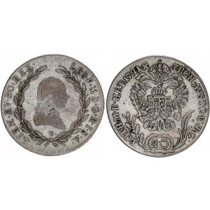 Austria 20 Kreuzer 1791 B