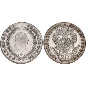 Austria 20 Kreuzer 1793 G