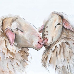 Klaudyna Biel, Kisses of sheep-kozy, 2021